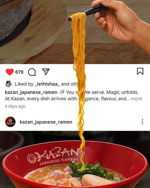 Satisfying noodle
