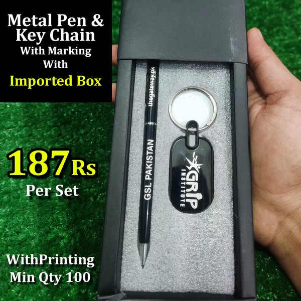 Key Chain with Pen