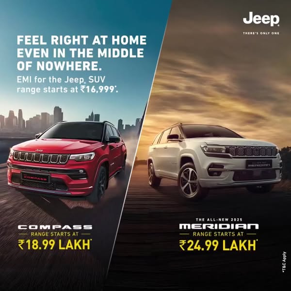 Brand-new jeep