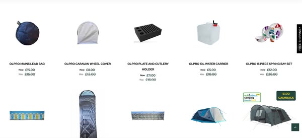 Shop for camping gear