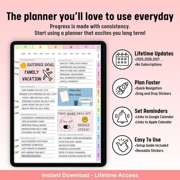 Joyful planner