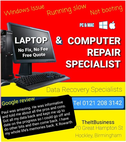 Shop for data recovery