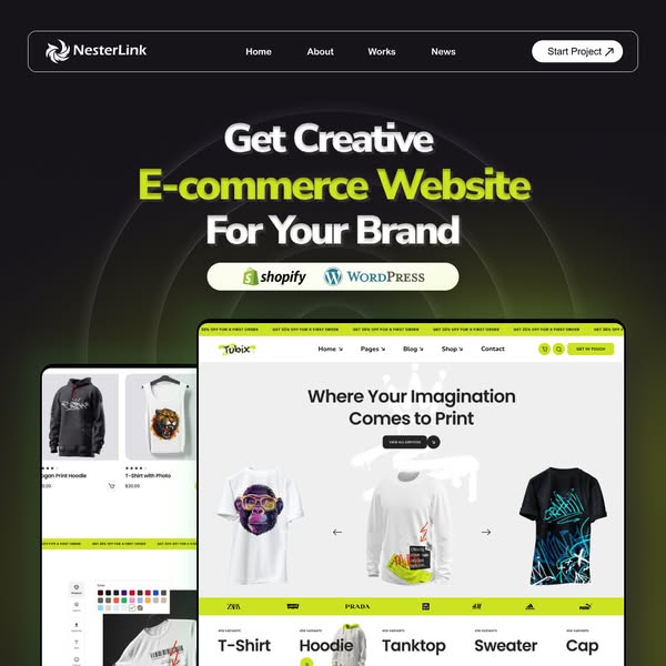 E-commerce website