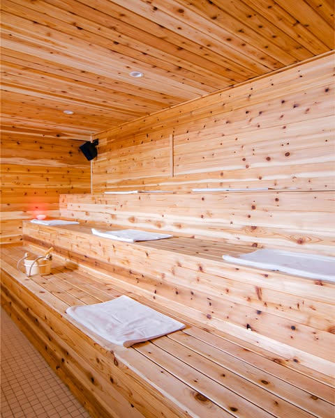 Resilient sauna