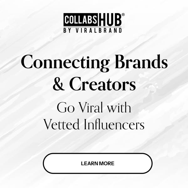 Influencer collaborations