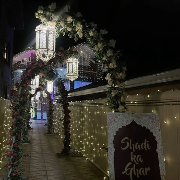 Elegant entrance