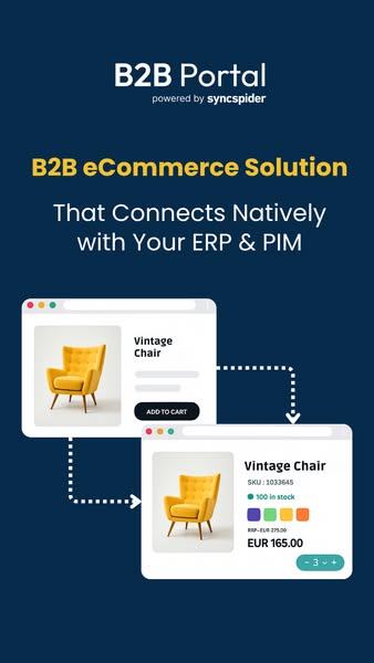 B2B e-commerce portal