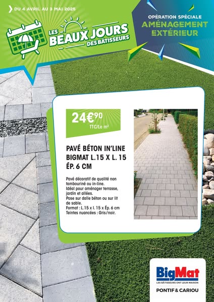 Durable pave