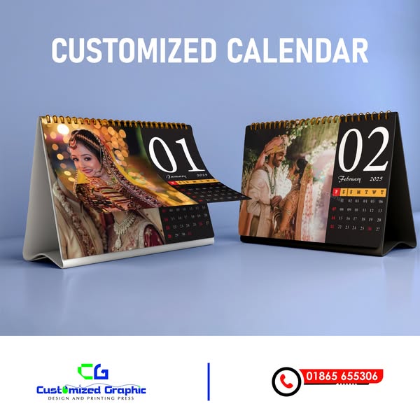 Notebook with Calendar