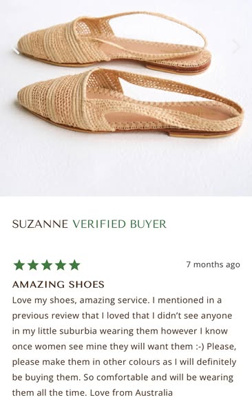 Comfortable barefoot