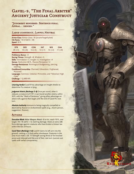 Effortless noble