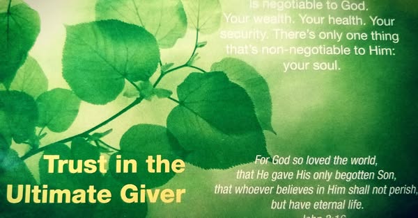 Ultimate giver