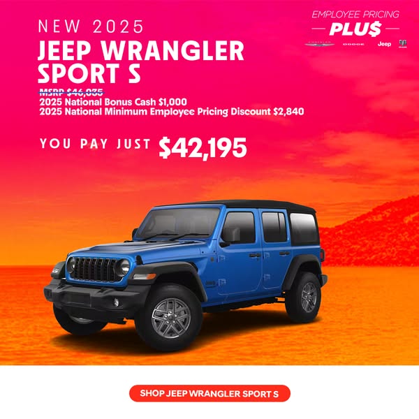 Brand-new jeep