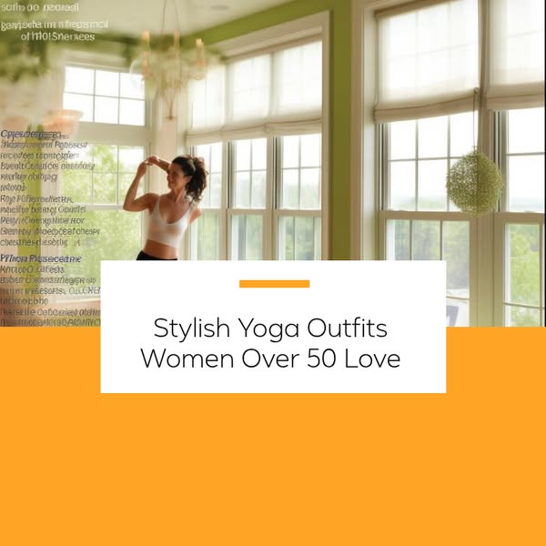 Stylish yoga