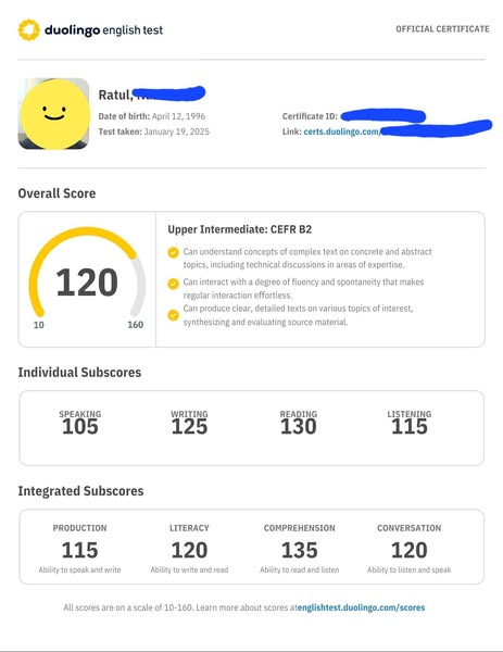 Effortless exam