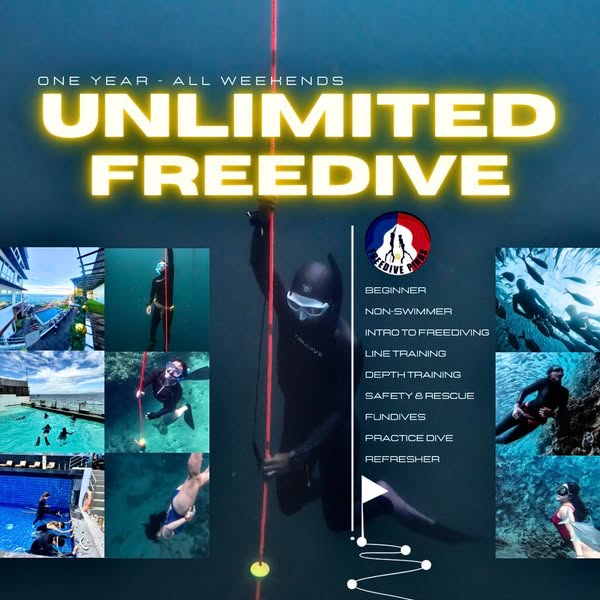 Unlimited diving