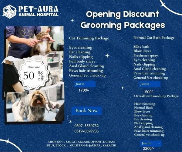 Shop for pet grooming