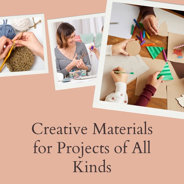 Art and craft supplies