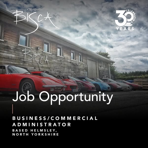 Exciting vacancy