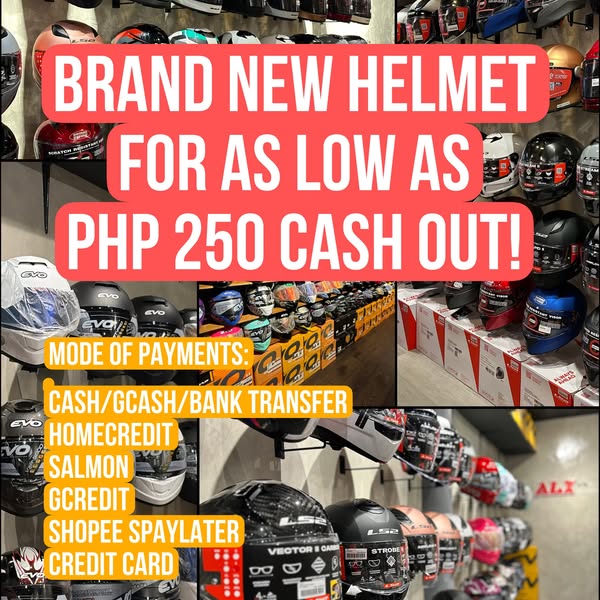 Brand-new helmet