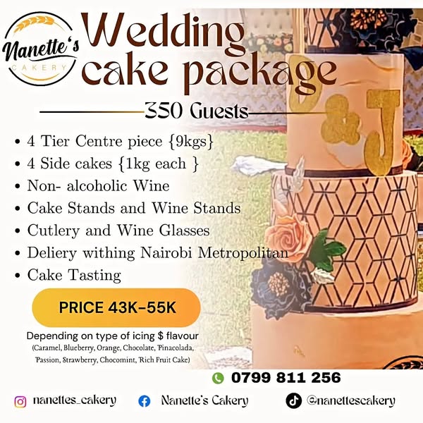 Exquisite cake