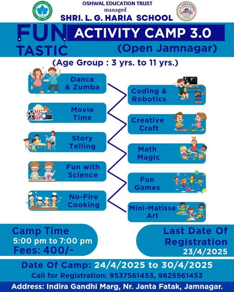 Exciting camp