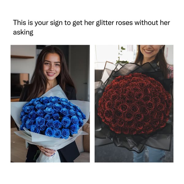 Luxurious glitter
