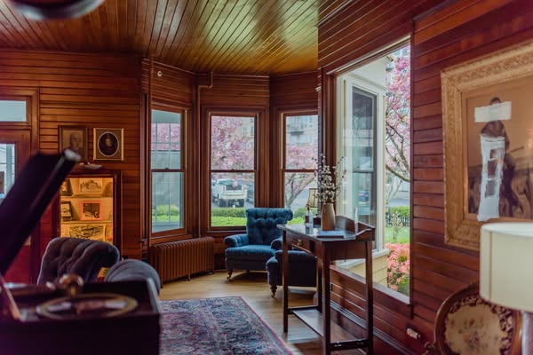 Cozy parlor