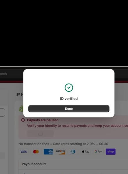 Shop for Identity Verification