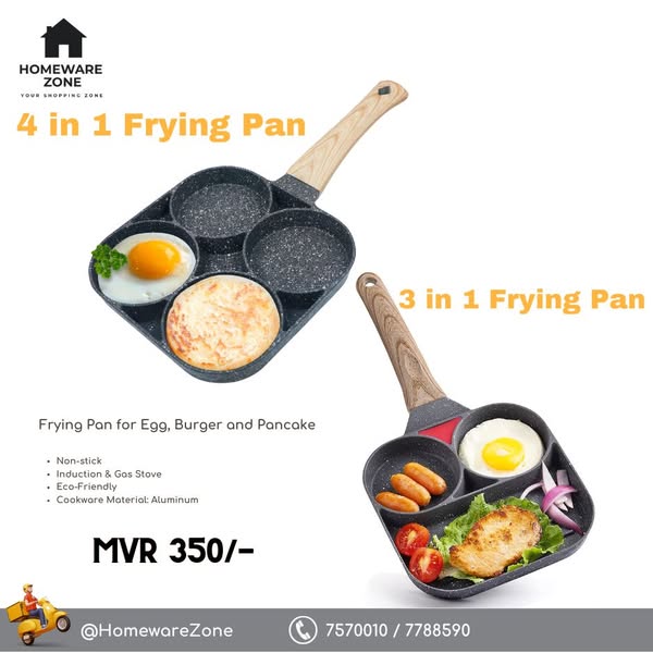 Non-Stick Frying Pan with Glass Lid