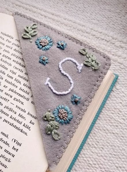 Embroidered Bookmark
