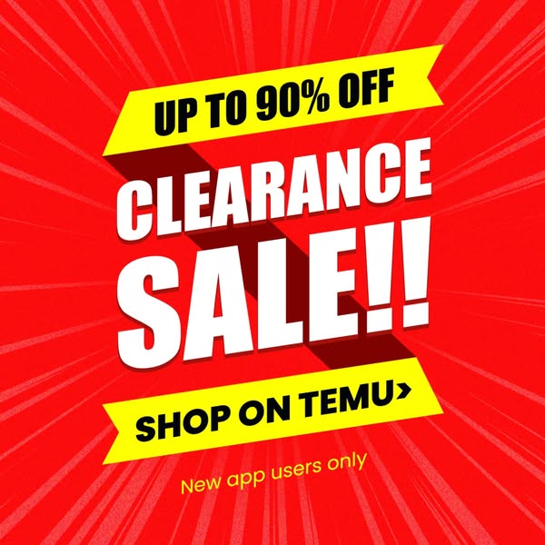 Shop for clearance items
