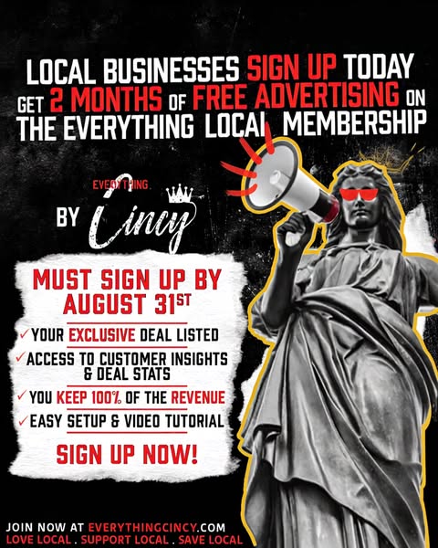 Local businesses advertising
