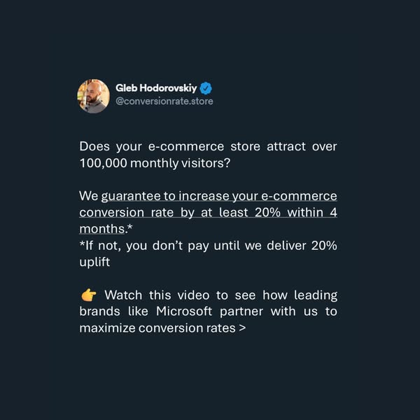 Conversion Optimization