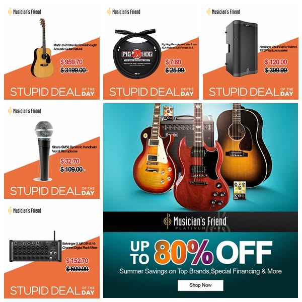 Shop for Musicians