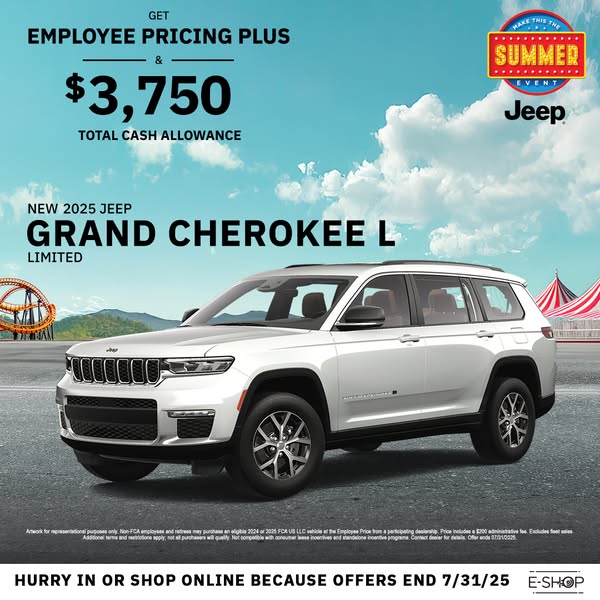 Brand-new jeep