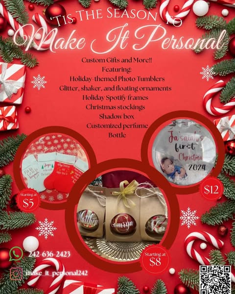 Glitter Ornaments