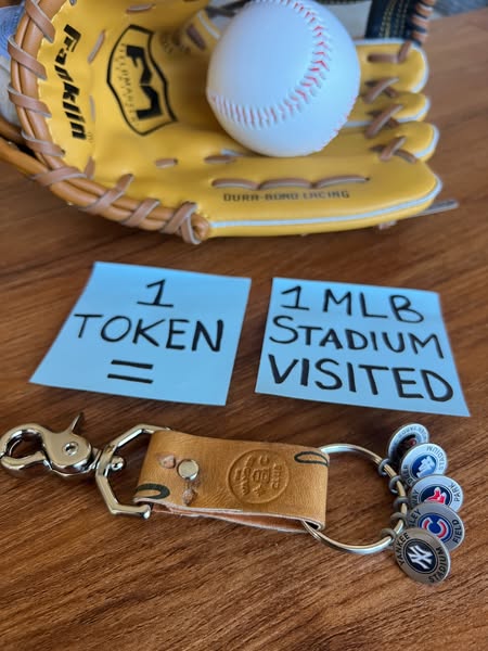 Leather Keychain