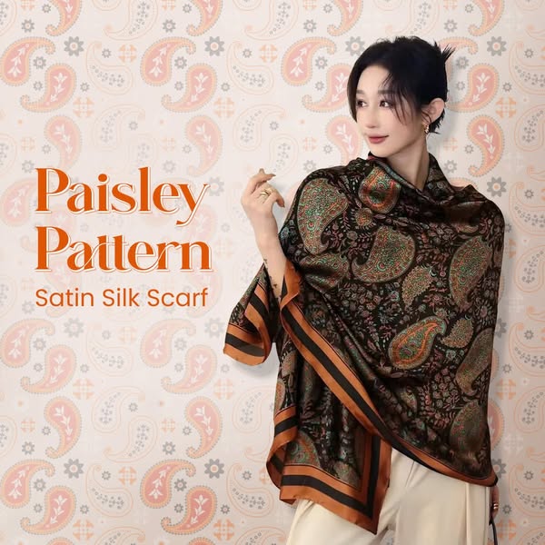 Silk Satin Scarf
