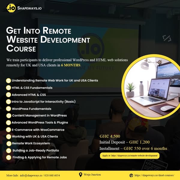 Online courses advertising