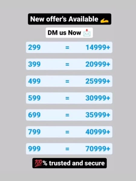 Limited time offers