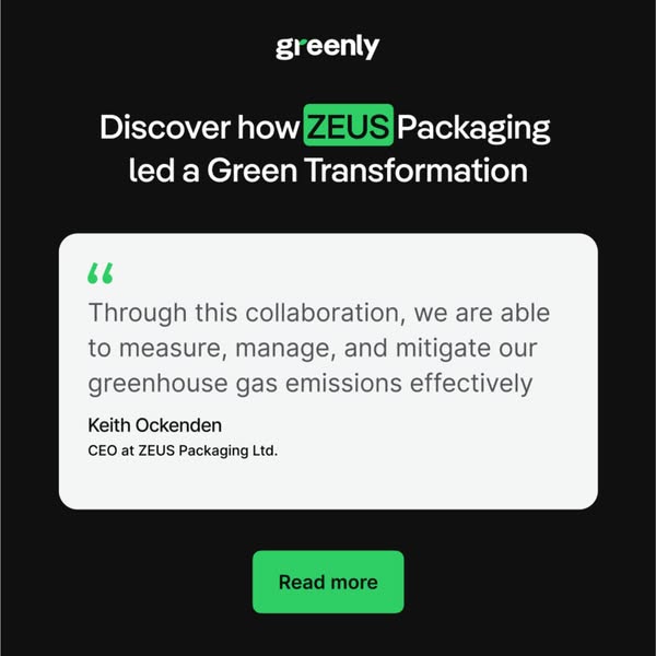 Sustainable packaging