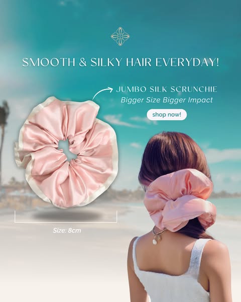 Luxurious silky