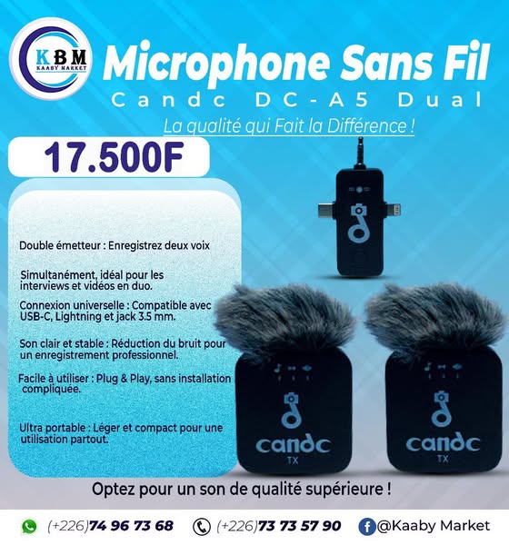 Compact microphone