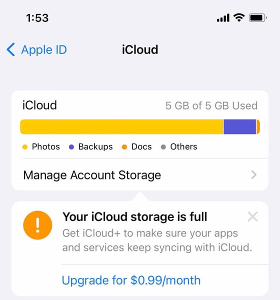 Shop for cloud storage services