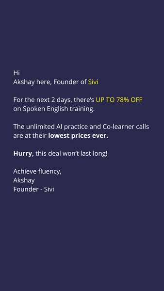 Unlimited fluent