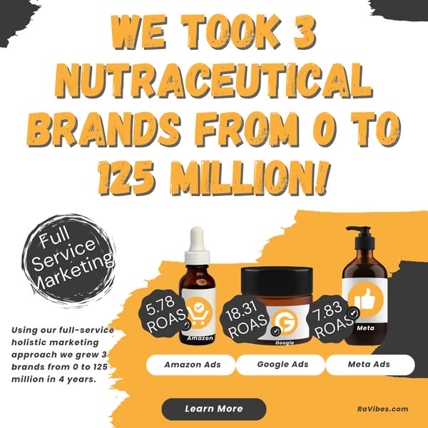 Wellness products advertising