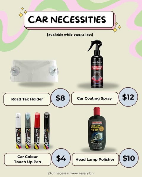Shop for car accessories