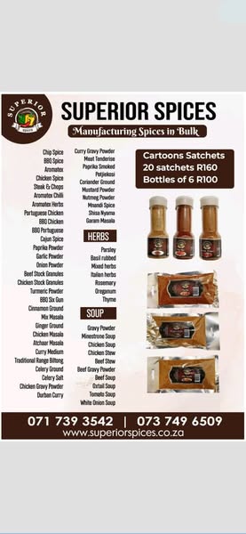 Superior spice