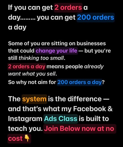 Small businesses advertising